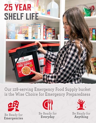 ReadyWise 124 Serving Ultimate Preparedness Pack, 25 Year Shelf Life