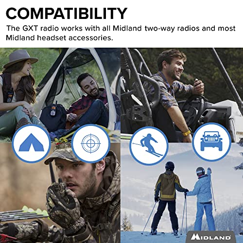 Waterproof Long Range Two-Way Radio with Privacy Codes