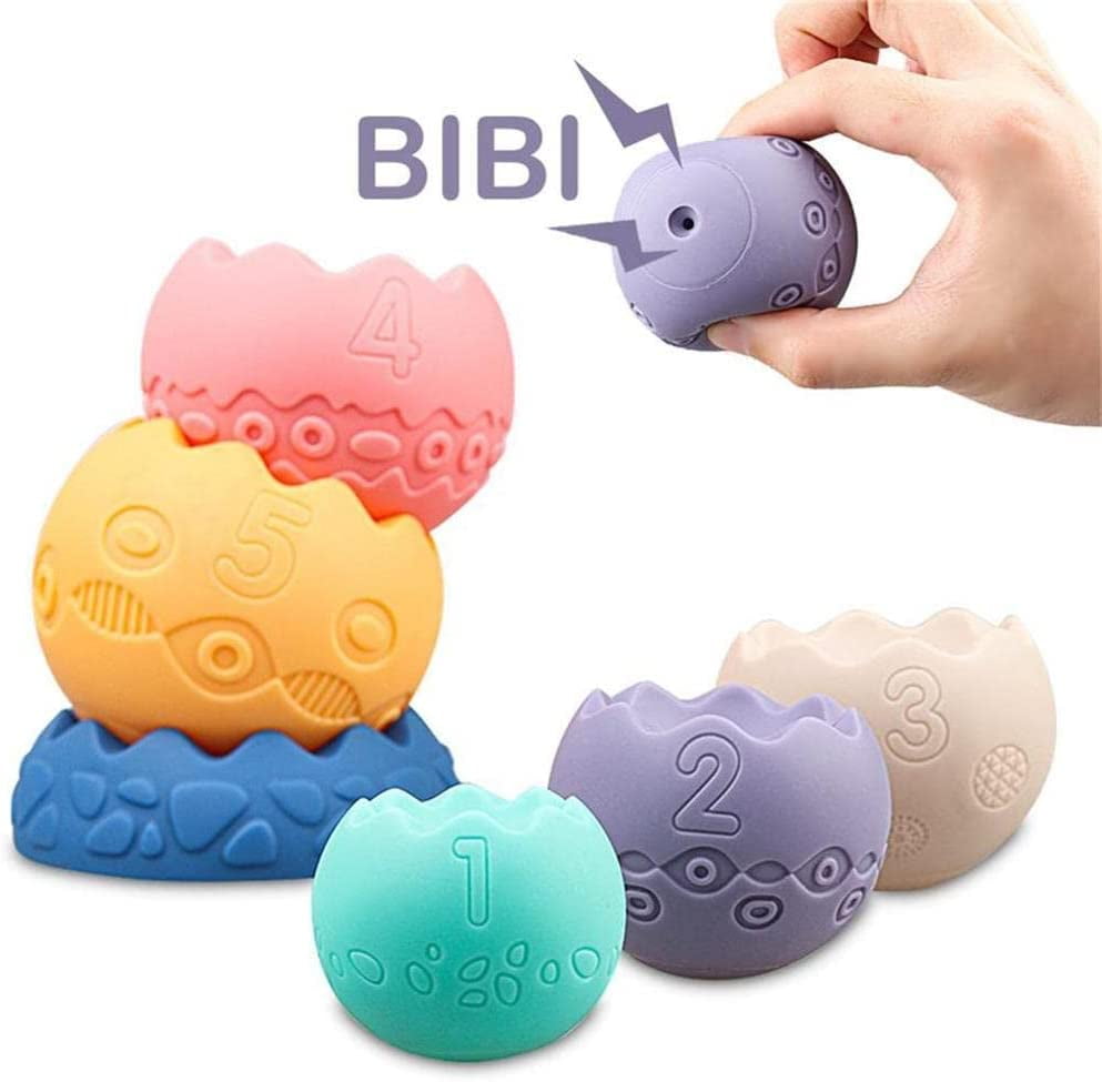 Montessori Stacking Balls - 6pcs