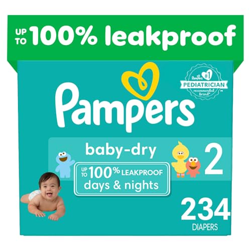 Pampers Baby Dry Disposable Diapers Size 2