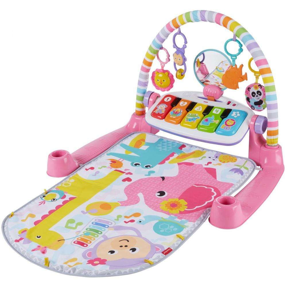 Fisher-Price Piano Gym - Pink/Yellow/White