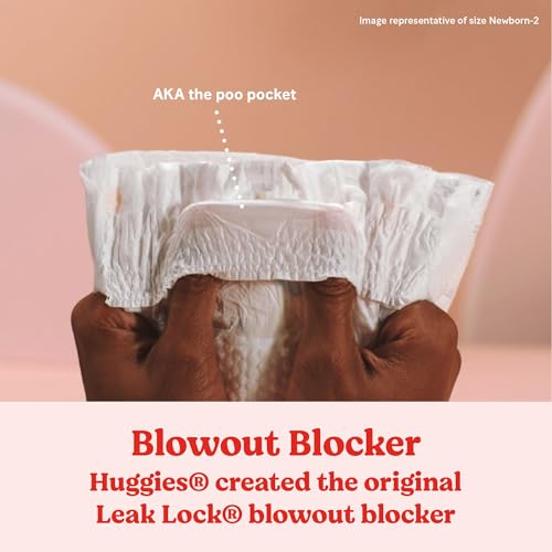 Huggies Snugglers Diapers, Size 1, Customizable Count