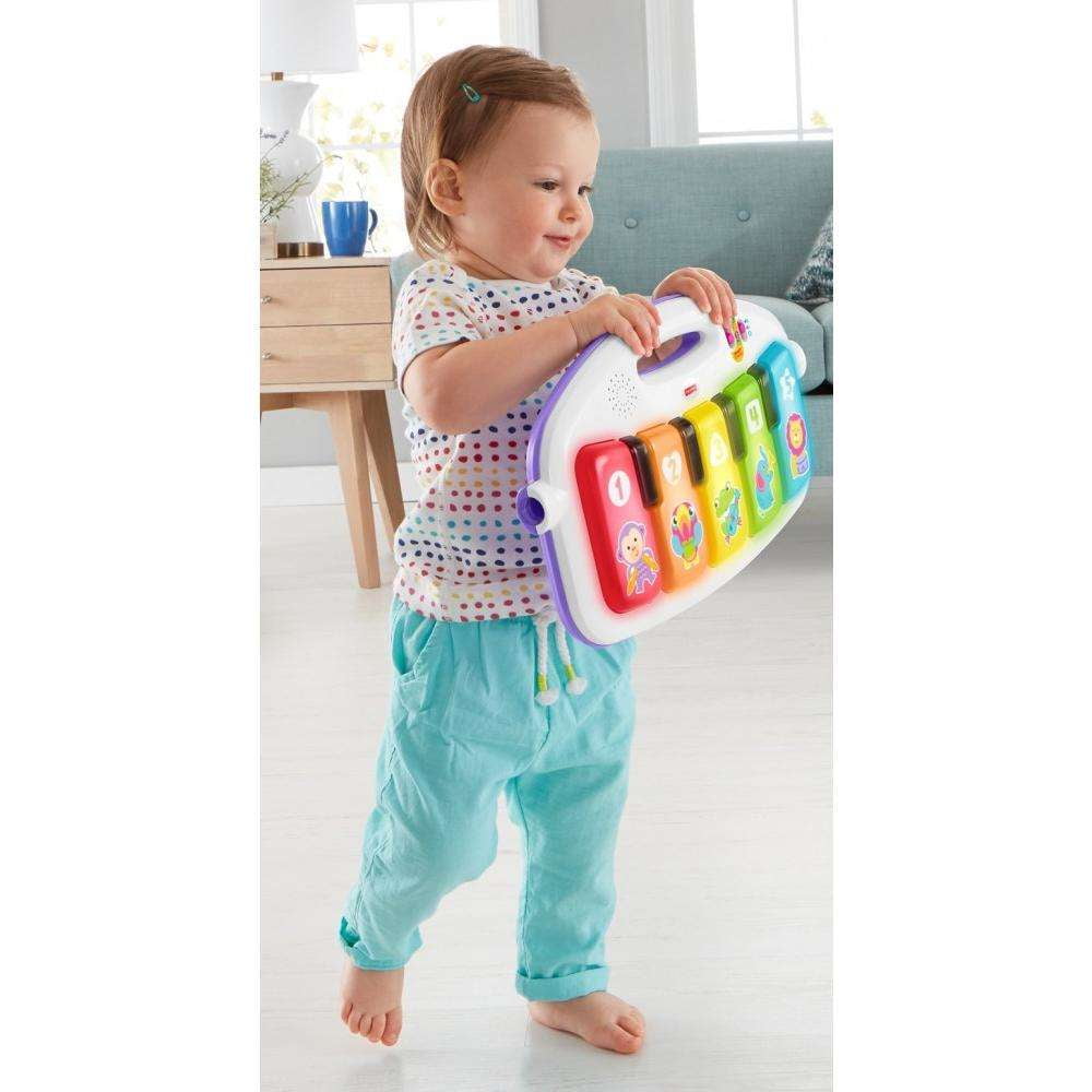 Fisher-Price Piano Gym - Pink/Yellow/White