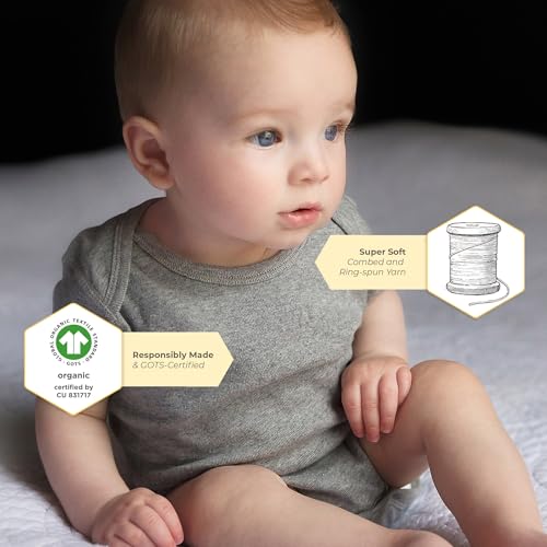 Burt's Bees Baby 5-Pack Organic Bodysuits