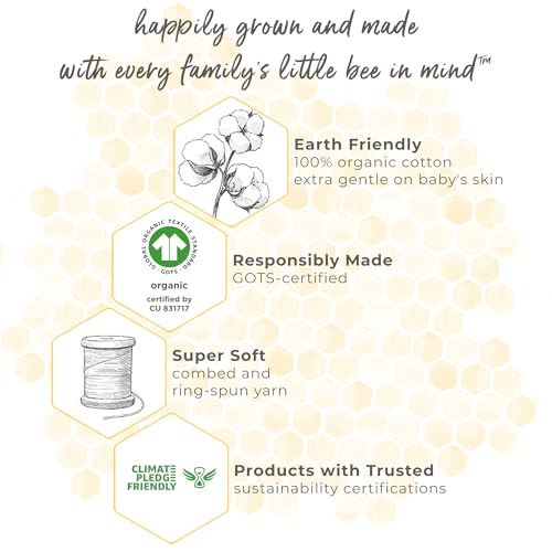 Burt's Bees Baby 5-Pack Organic Bodysuits