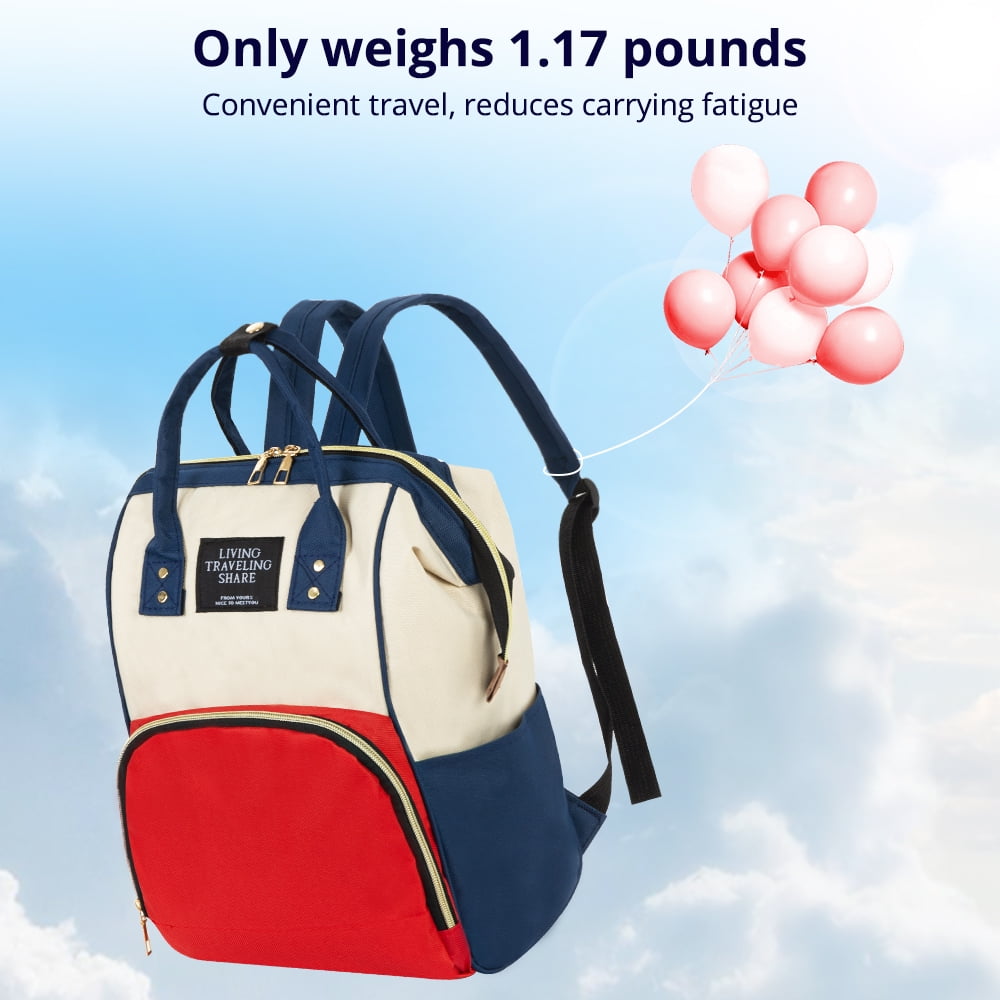 Stylish Waterproof Diaper Bag Backpack for Moms