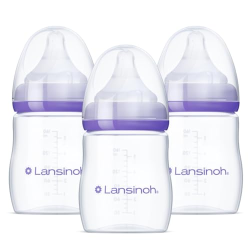 Lansinoh Baby Bottles with Slow Flow Nipples