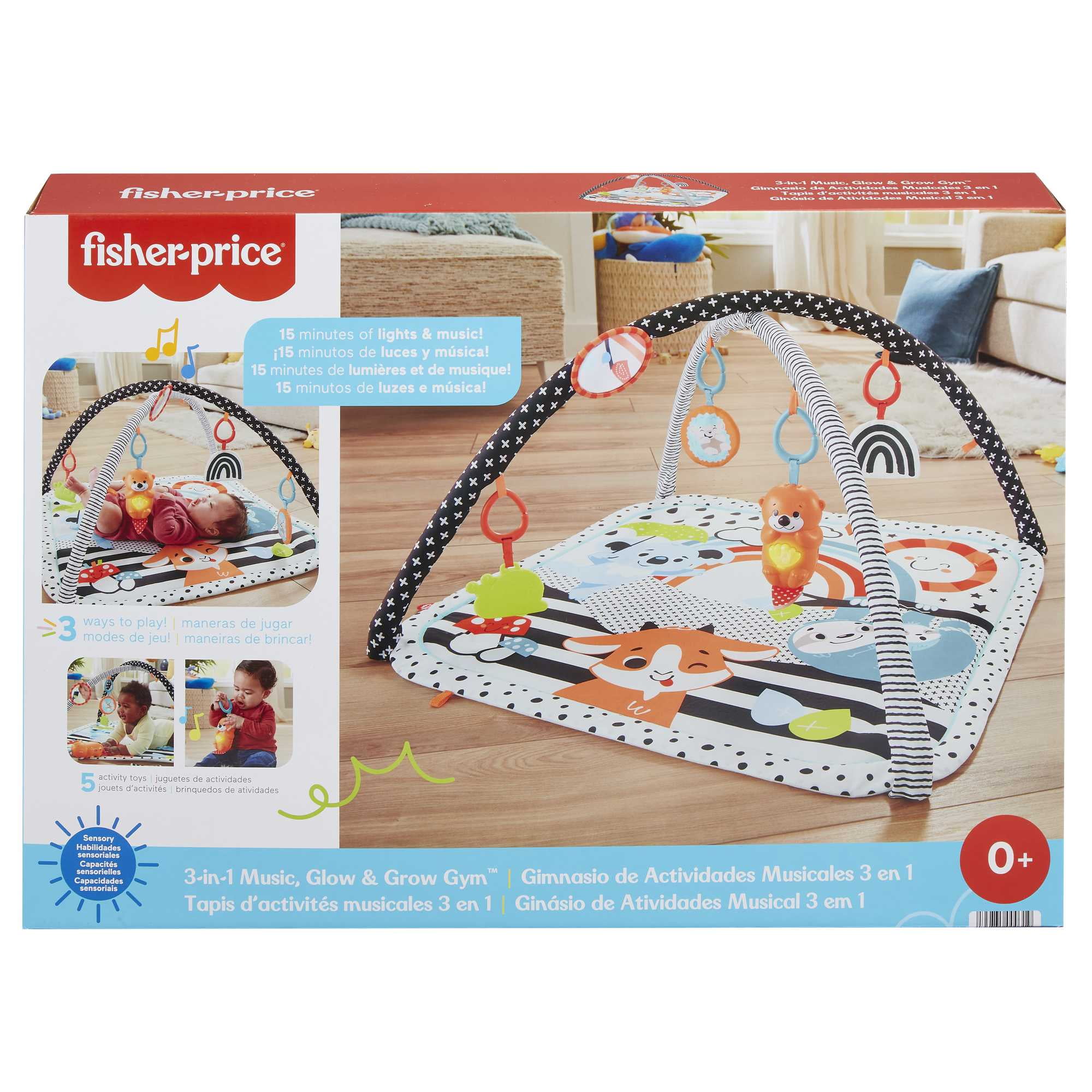 Fisher-Price Music and Light Playmat with Toys