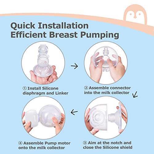 Wearable Double Electric Breast Pump - Momcozy S9