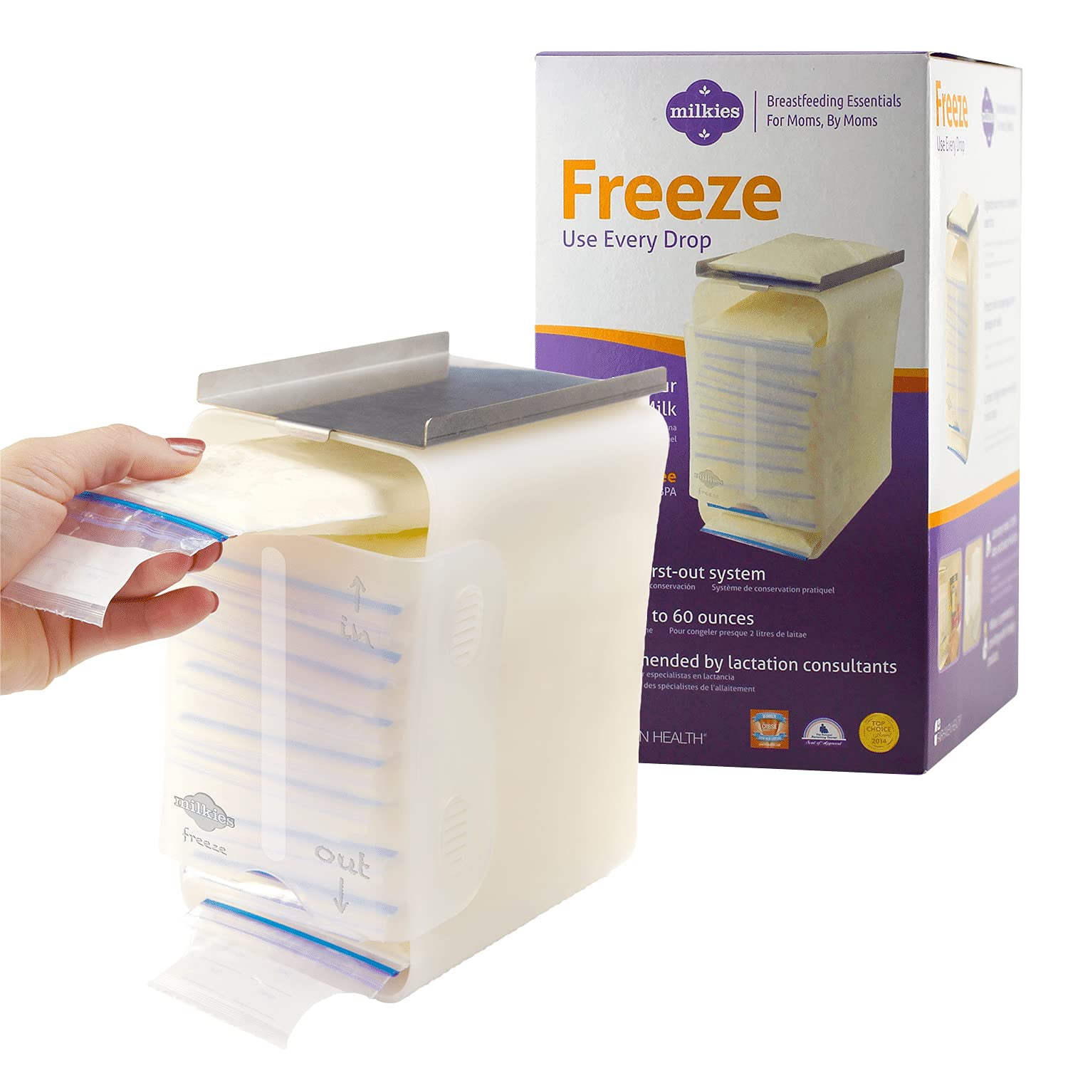 Milkies Freeze Organize and Store Your Breast Milk