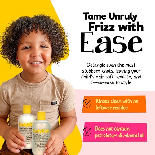 CurlyKids Mixed Hair HairCare Bundle - 4 items