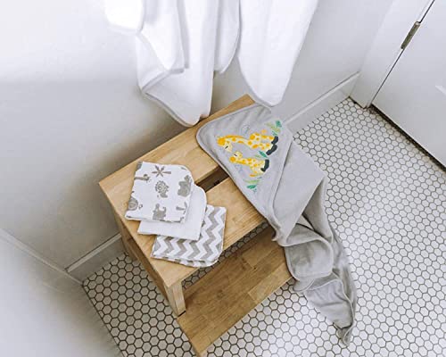Spasilk Baby Hooded Towels & Washcloths Set
