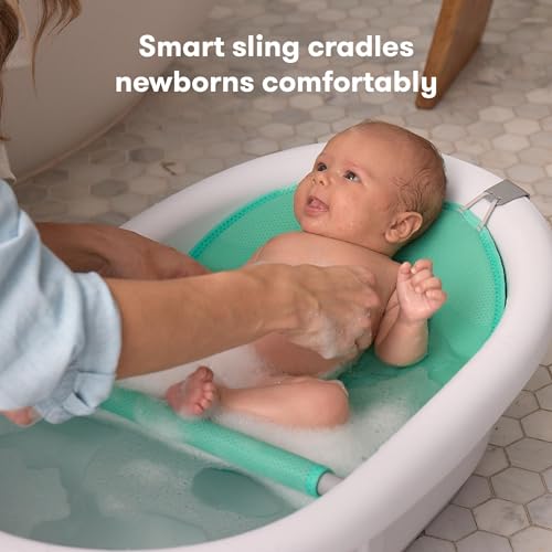 4-in-1 Grow-with-Me Bath Tub for Babies