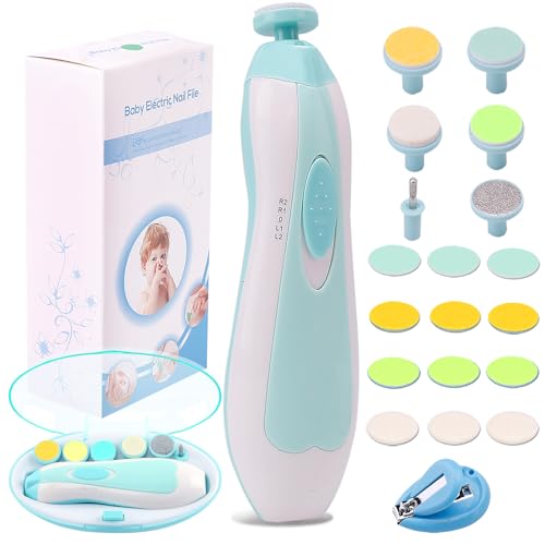 Electric Baby Nail Trimmer with LED Light