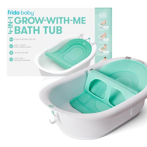 4-in-1 Grow-with-Me Bath Tub for Babies