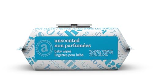 Unscented Baby Wipes, 810 Count (Pack of 9)