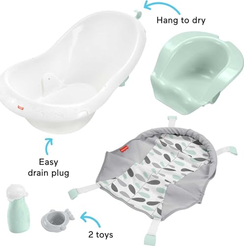 Fisher-Price 4-in-1 Baby Bath with Toys