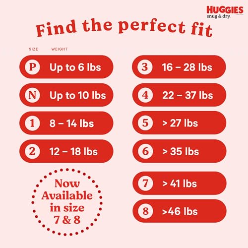 Huggies Snug & Dry Size 1 Diapers, 108 Ct