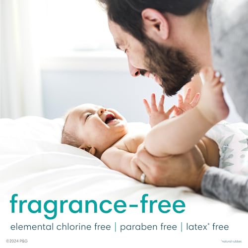 Pampers Pure Protection Newborn Diapers, 76 Count