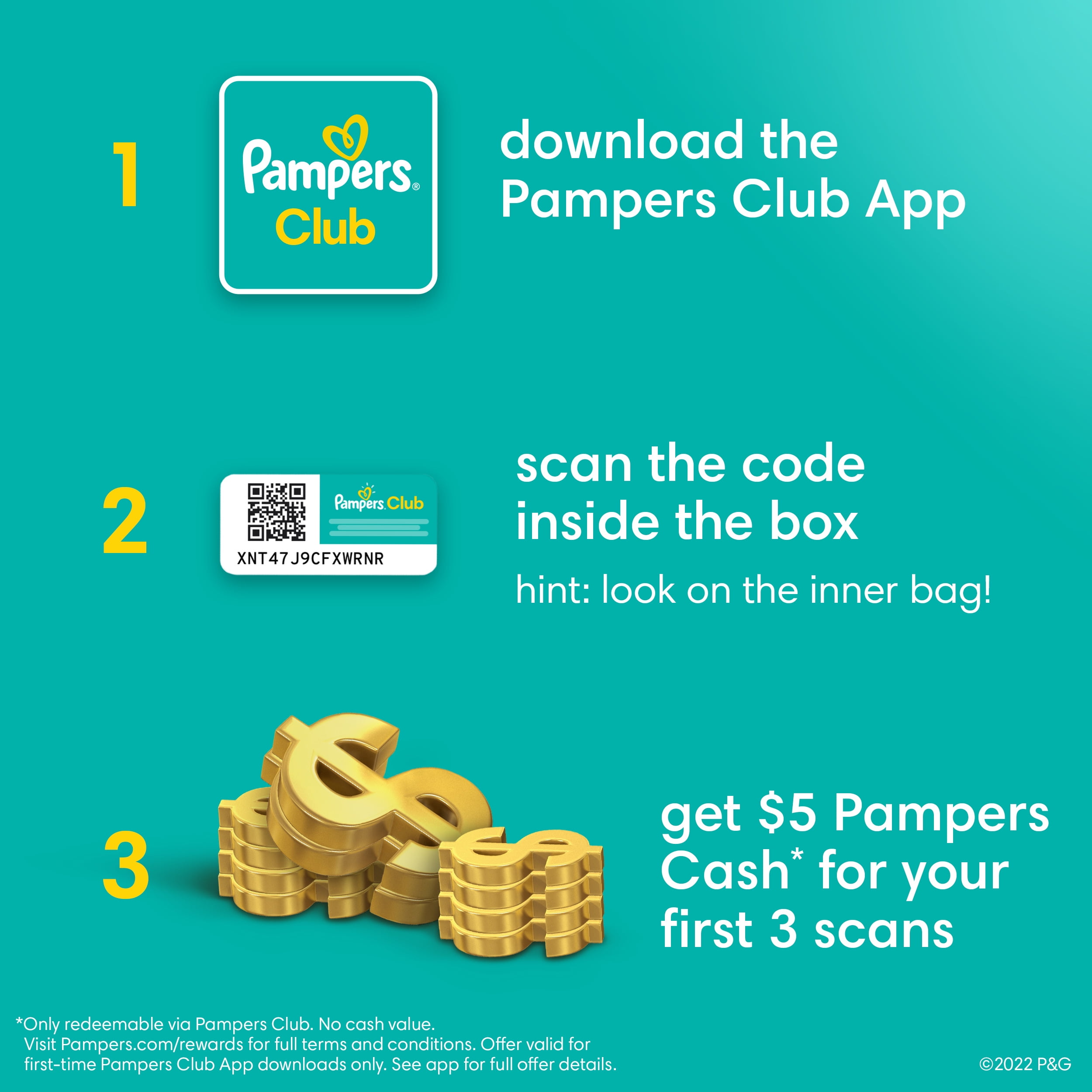 Pampers Size 6, 21 Count Diapers