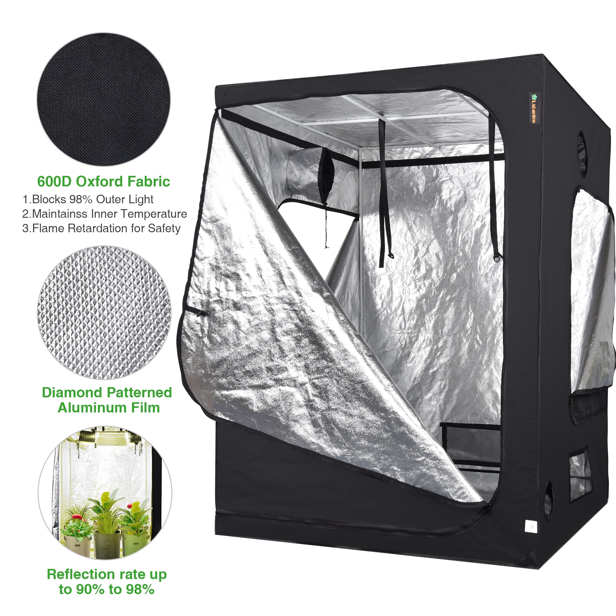 5x5' Hydroponic Grow Tent