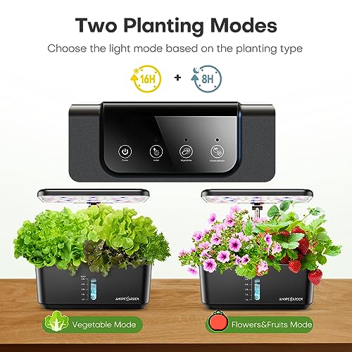 LED Indoor Hydroponic Growing System for Herbs & Vegetables