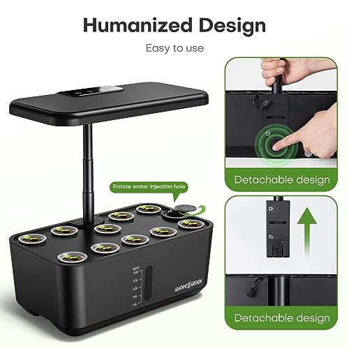 LED Indoor Hydroponic Growing System for Herbs & Vegetables