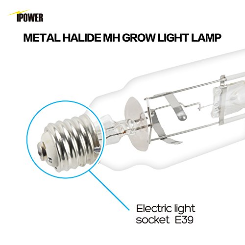 600W Hydroponic Grow Light Bulb - iPower GLBULBM600