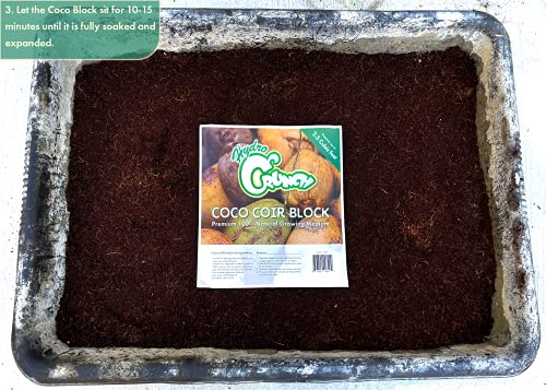 2.5 Cubic Ft Coco Coir Growing Medium