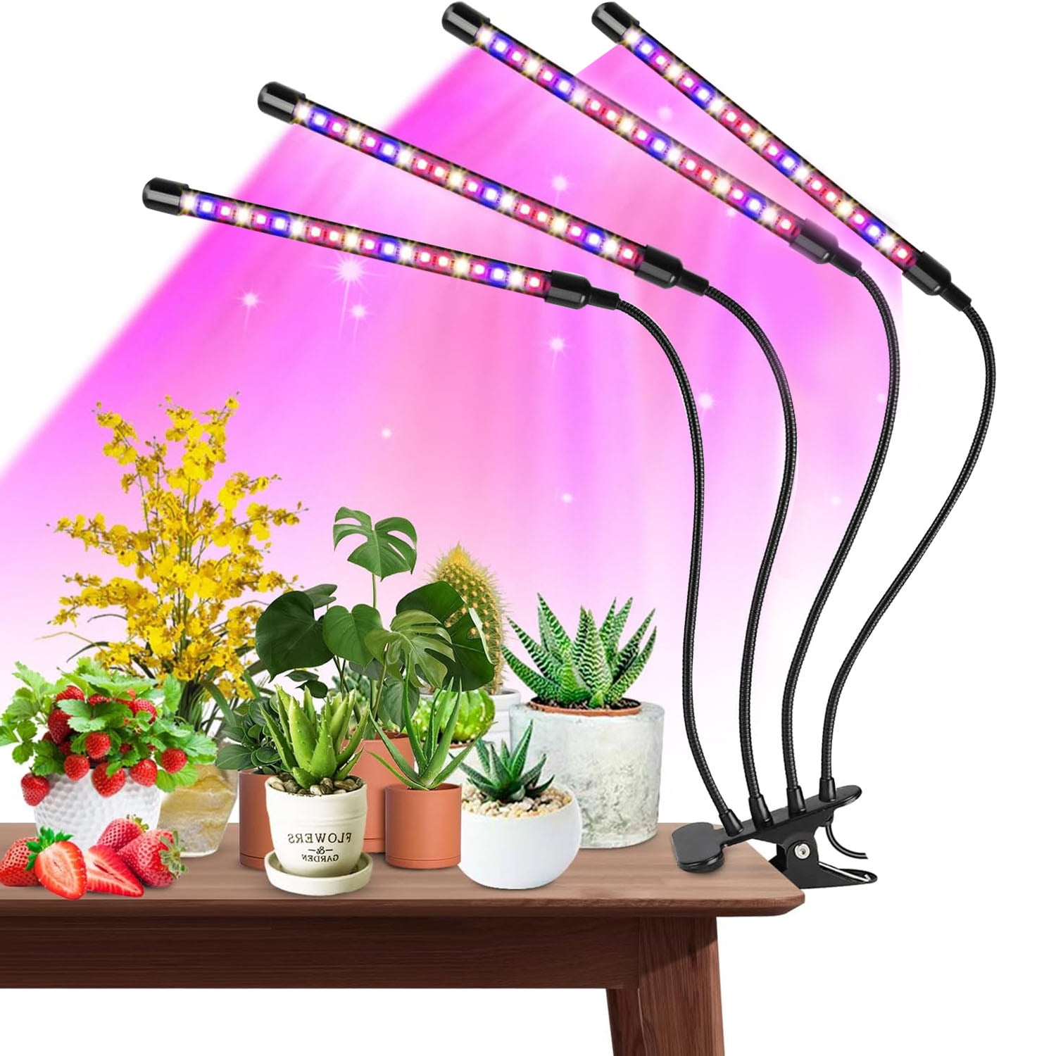 4 Head LED Indoor Plant Grow Light