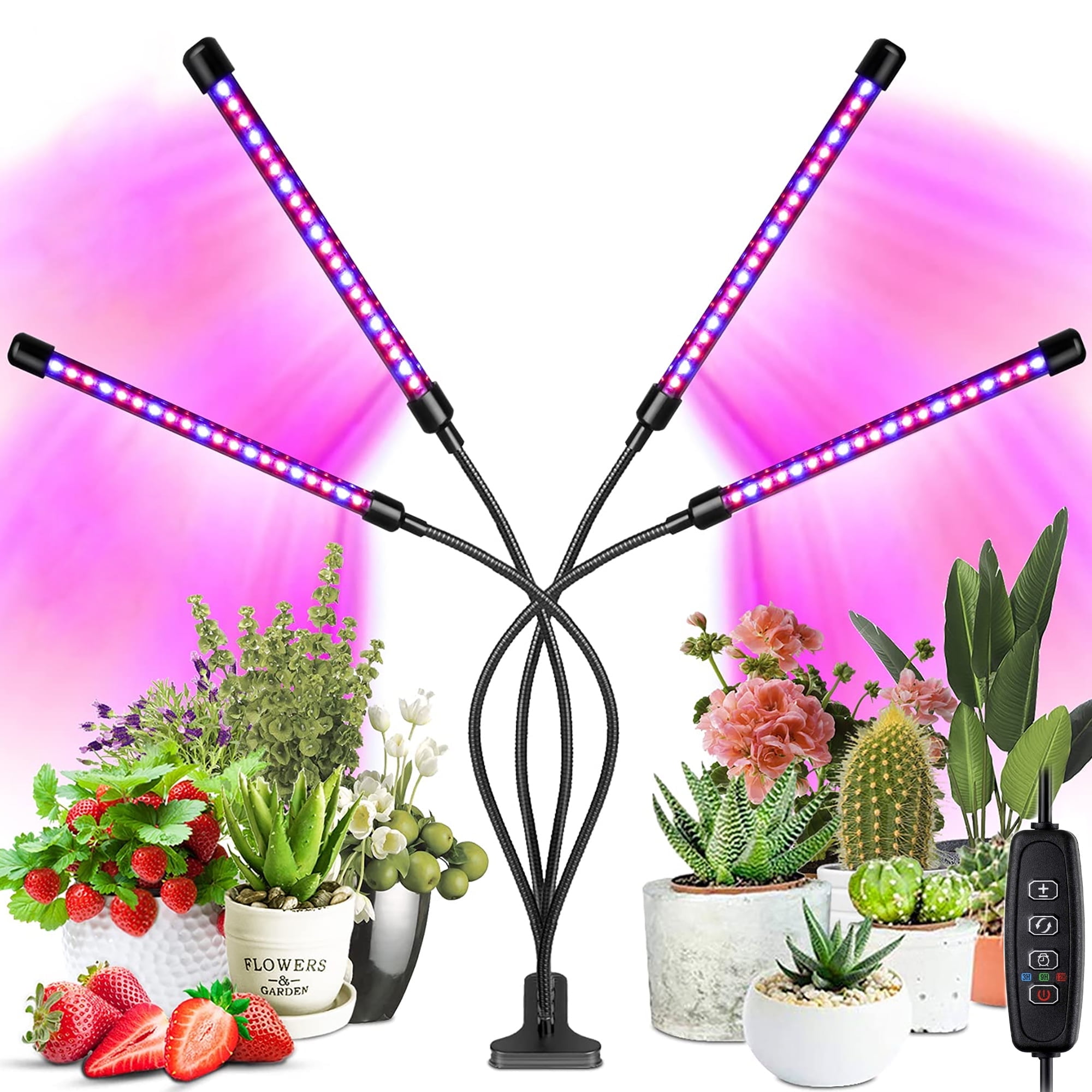 4 Head LED Indoor Plant Grow Light