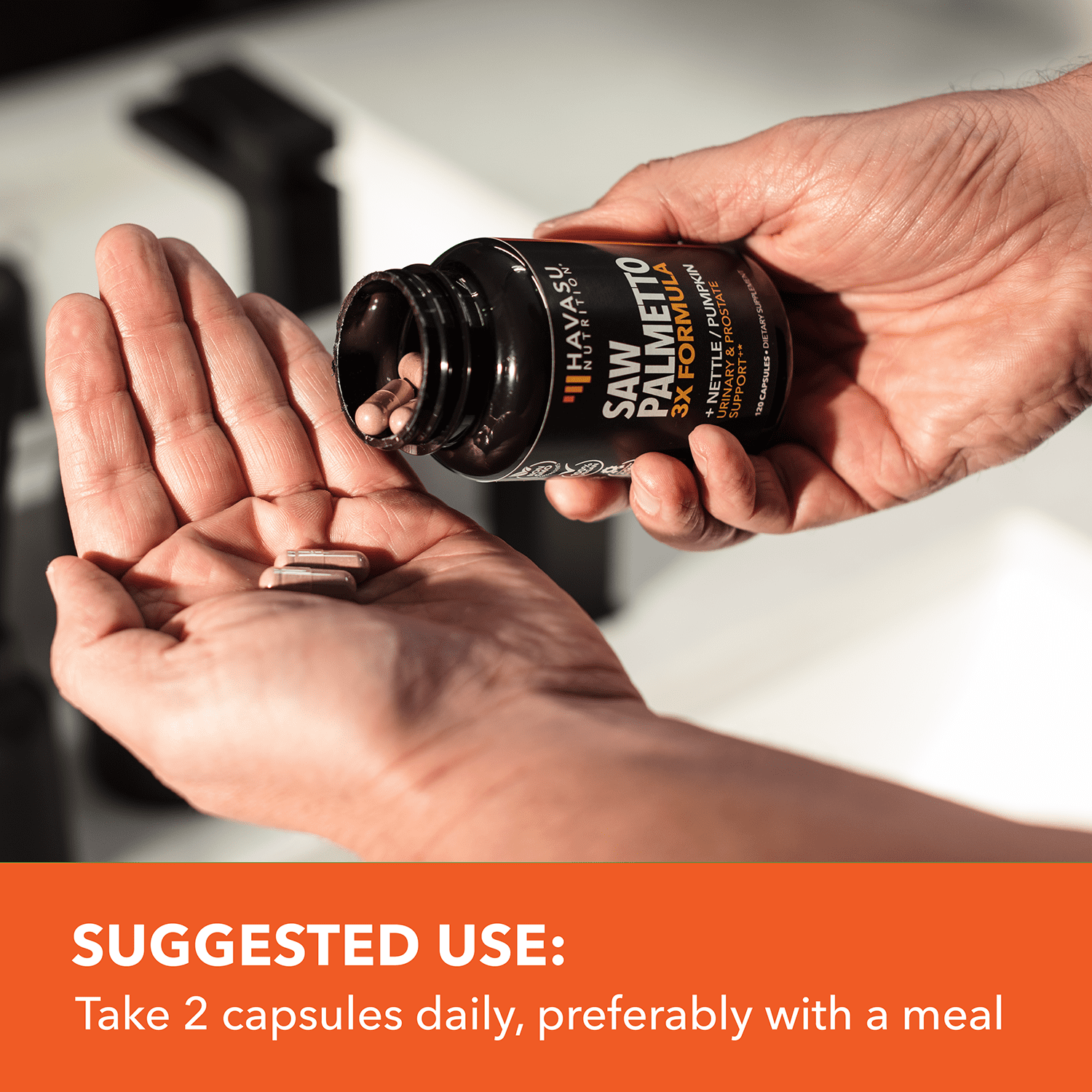 Potent Prostate Health Capsules with Saw Palmetto