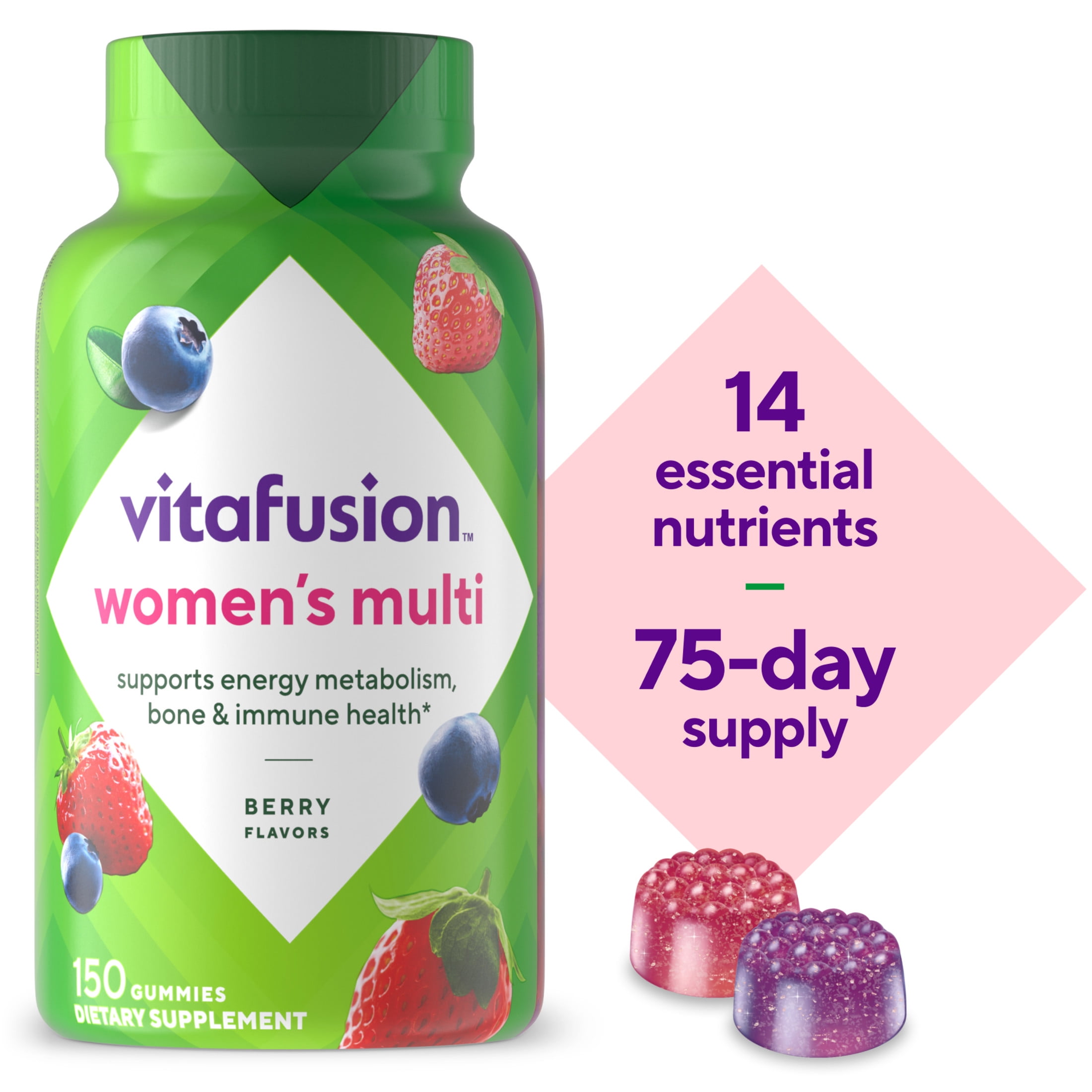 Berry Flavored Women's Multivitamin Gummies - 150 Count