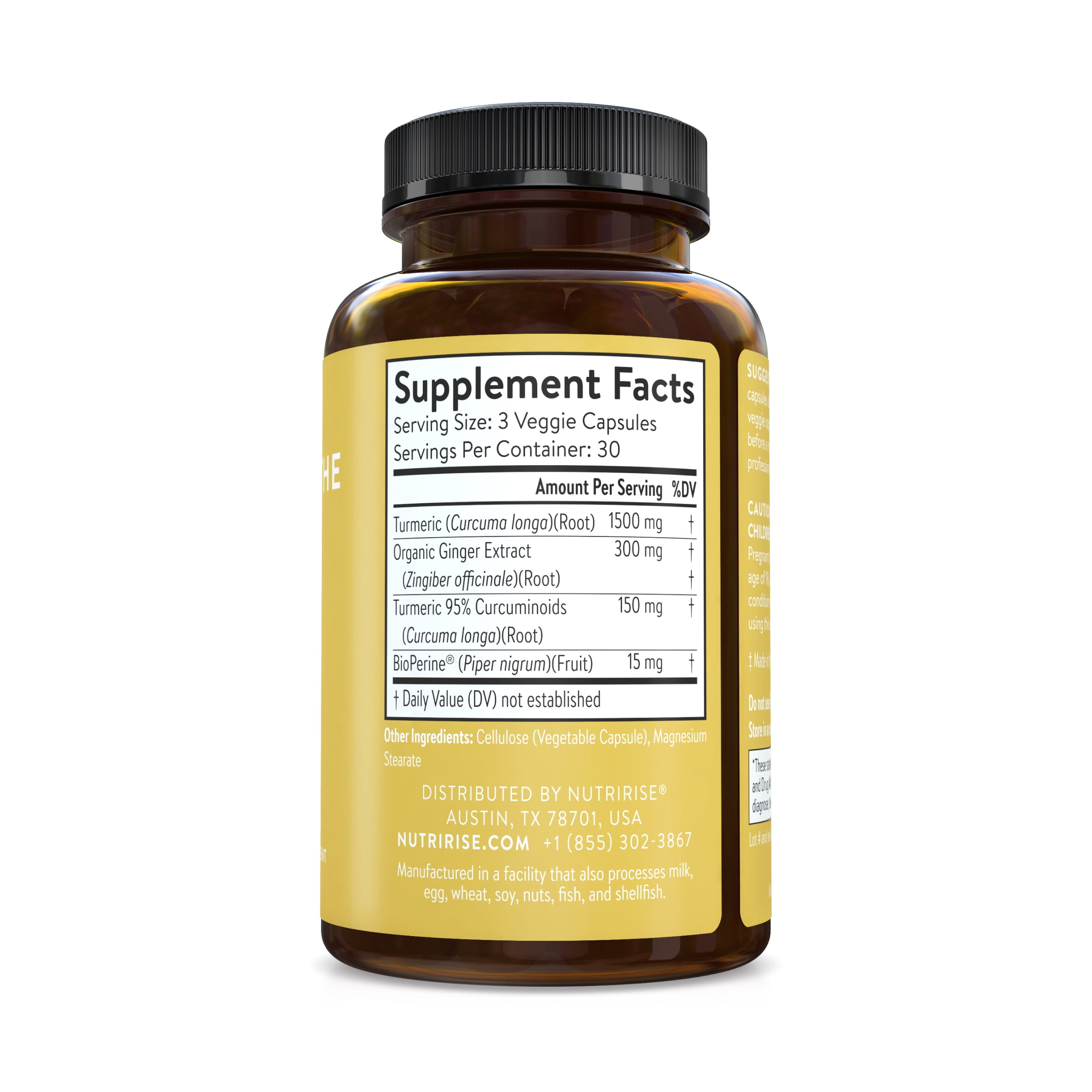 Turmeric Curcumin with Ginger & Black Pepper Extract