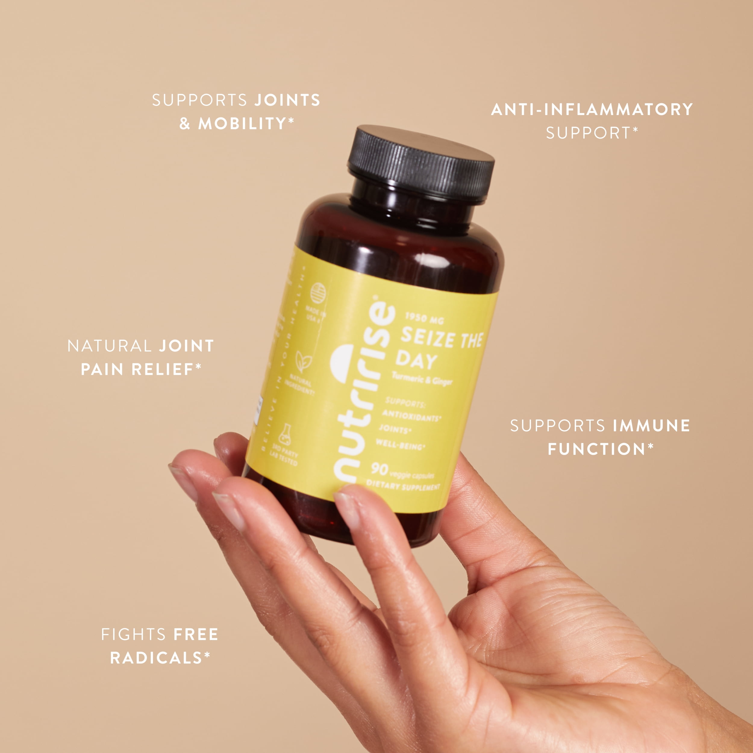 Turmeric Curcumin with Ginger & Black Pepper Extract