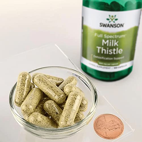 Full Spectrum Milk Thistle for Detox (100 Capsules)