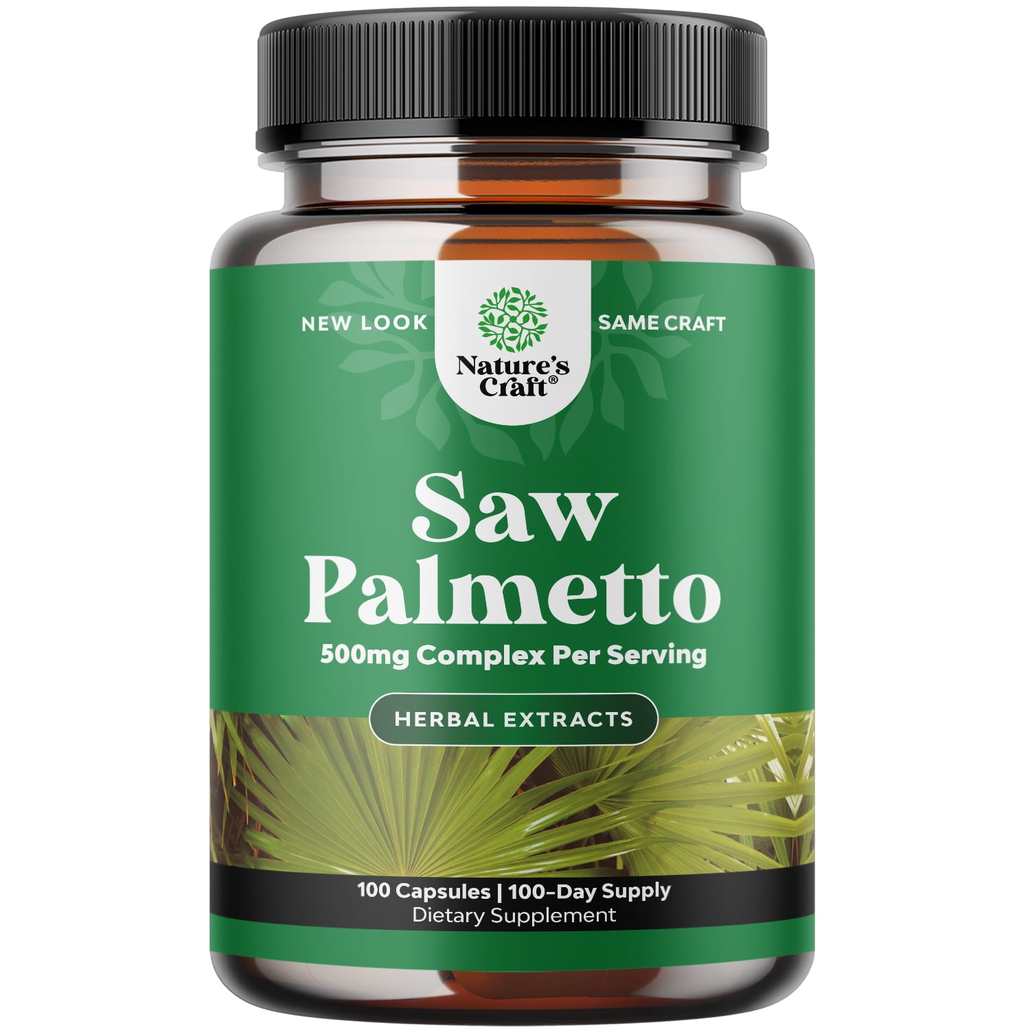 Saw Palmetto Capsules for Prostate & Hair Loss