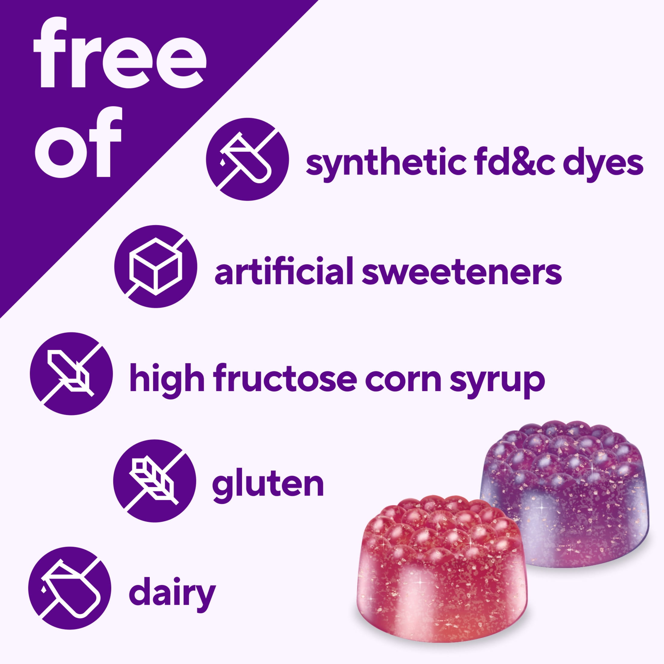 Berry Flavored Women's Multivitamin Gummies - 150 Count