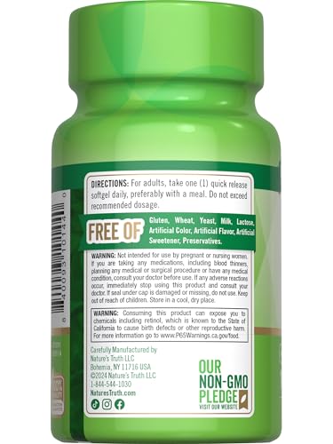 Nature's Truth Vitamin A Softgels - 100ct