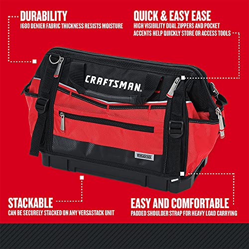 CRAFTSMAN VERSASTACK Tool Bag, 31 Pocket Organizer