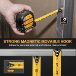PREXISO 2-in-1 Laser Tape Measure - Rechargeable