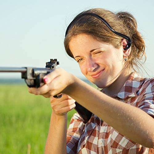 Lightweight Silicone Earplugs for Shooting Range - 4 Pieces