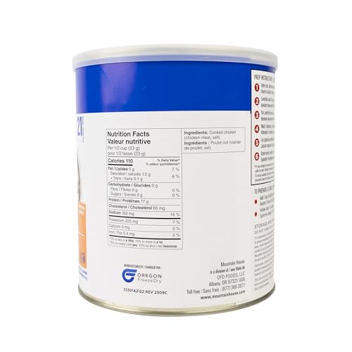 Mountain House Cooked Diced Chicken #10 Can