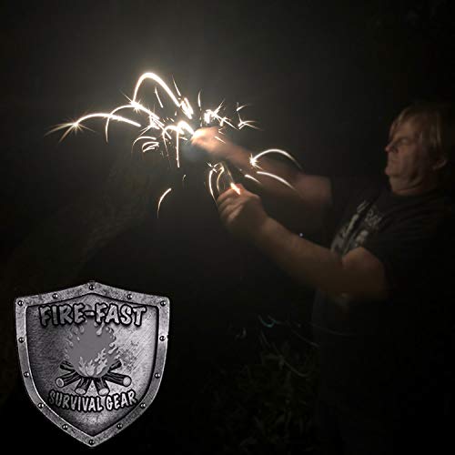 Fire-Fast Trekker: Ultimate Waterproof Survival Fire Starter Kit