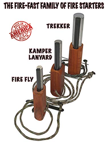 Fire-Fast Trekker: Ultimate Waterproof Survival Fire Starter Kit