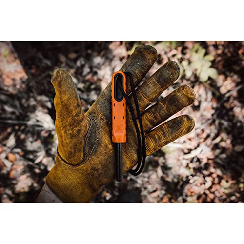 EXOTAC polySTRIKER XL Ferrocerium Fire Starter - Orange/Black