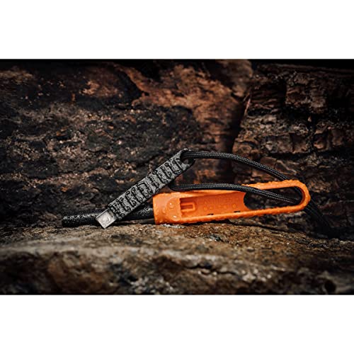 EXOTAC polySTRIKER XL Ferrocerium Fire Starter - Orange/Black