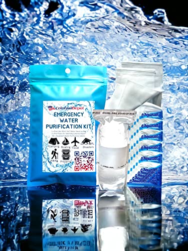 Disaster-Ready: 200 Aquatabs + Whirl-Pak Bags + Prefilters