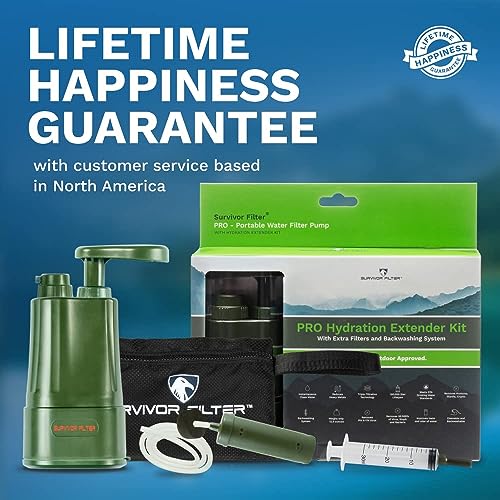 Survivor Filter PRO Hydration Extender Series with Replacement Filters