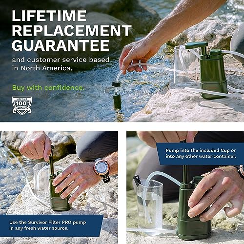 Survivor Filter PRO Hydration Extender Series with Replacement Filters